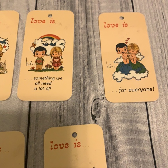 Vintage 1970’s Love is…Characters Plastic Cards United Feature Syndicate,Inc. - Picture 5 of 5